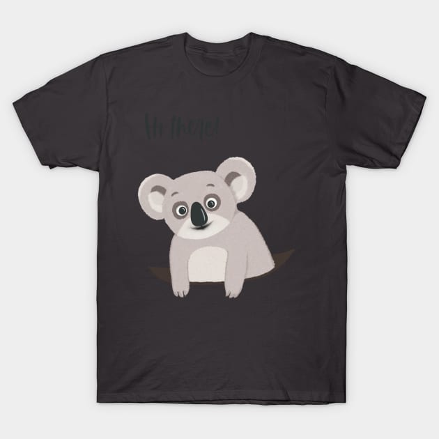 Cute and funny  baby-koala T-Shirt by marina63